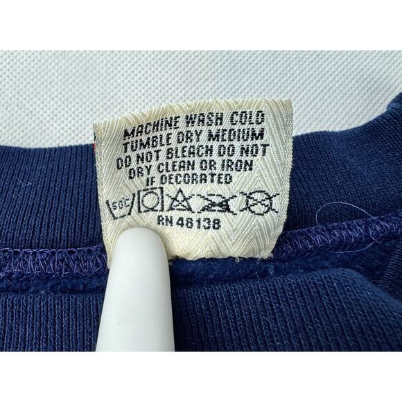 Vintage 90s University Of Notre Dame Fighting Irish Large‎ Crewneck Sweatshirt - Picture 3 of 6